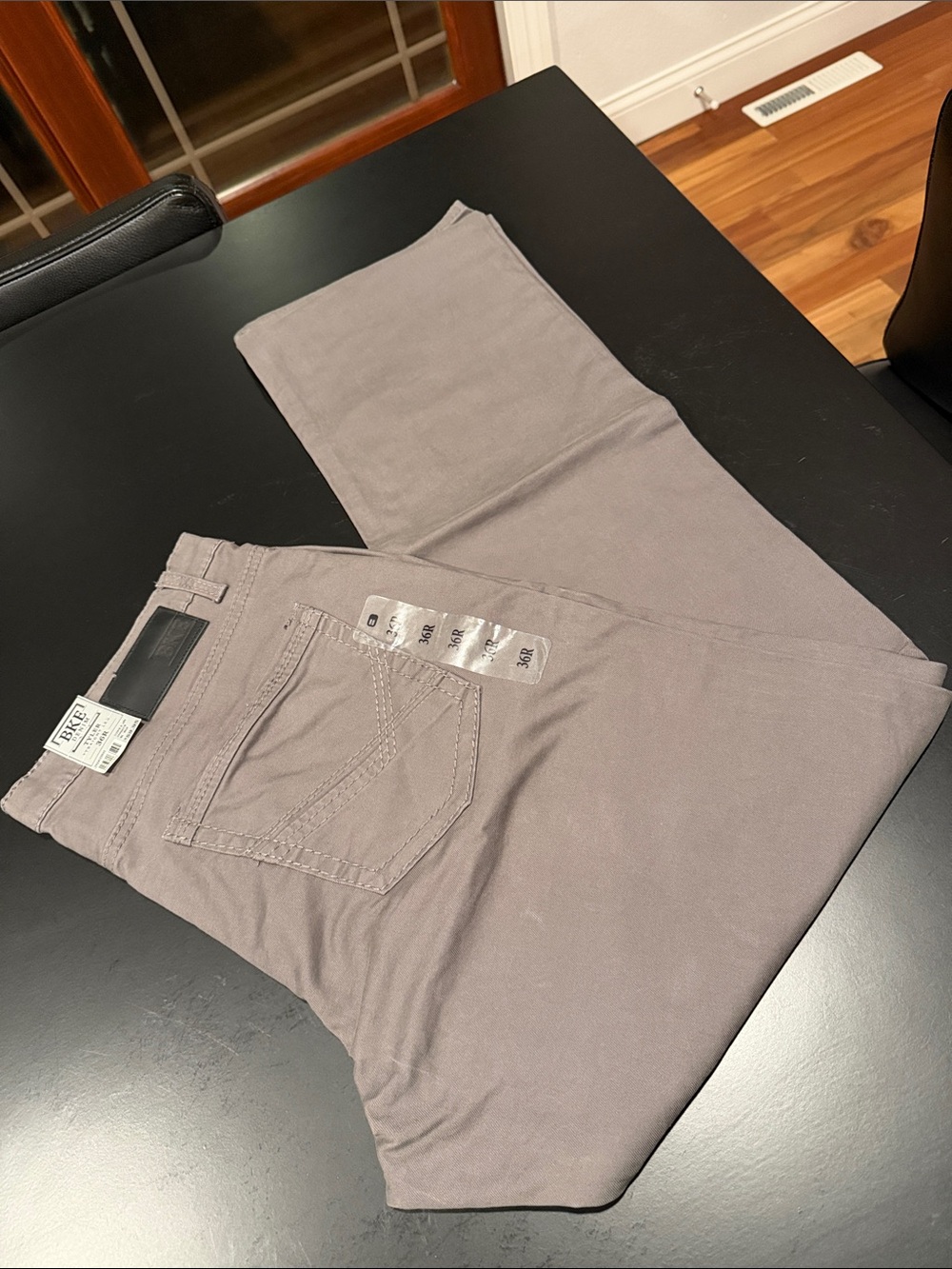 BKE Men's Chinos - Taupe Gray